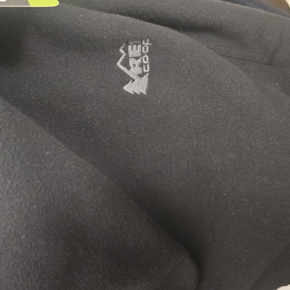 REI womens XL petite Teton Fleece Pants In Black - Picture 8 of 8